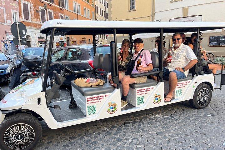 ローマエコゴルカートホップオンホップオフ体験