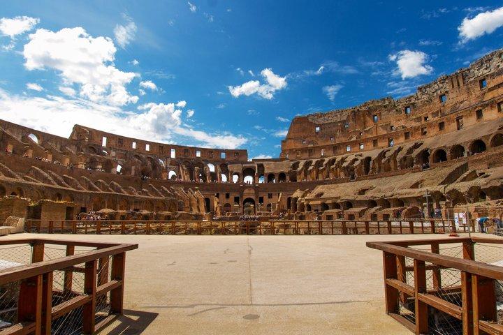 Rome : Billet d'entrée chronométré Colisée avec Arène + Audioguide