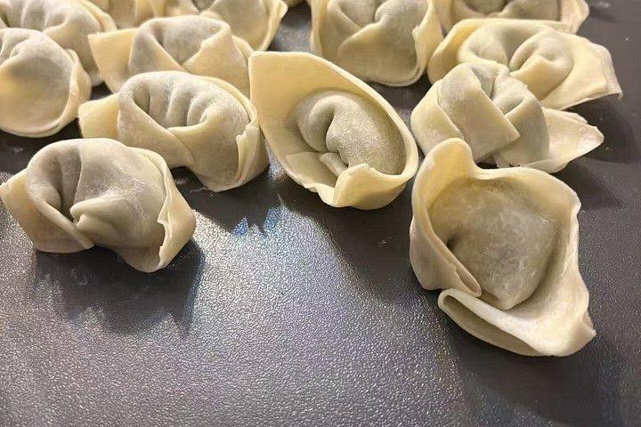 上海の地元英語を話す家族との家庭料理