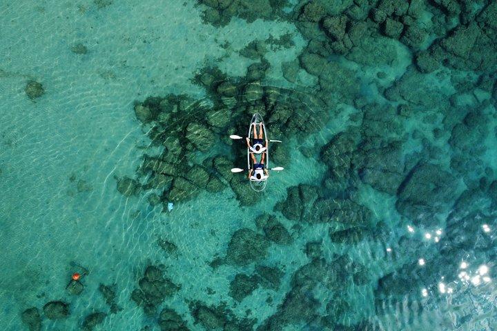 ロヴィニジ 透明カヤック サンセットからトワイライトの輝きツアー