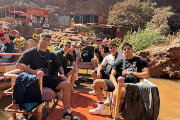 Marrakech à : Ouzoud Waterfalls Excursion d'une journée avec bateau et déjeuner