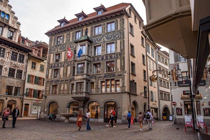 Vanuit Zürich : dagtrip naar Luzern met cruise over het meer & treinreizen