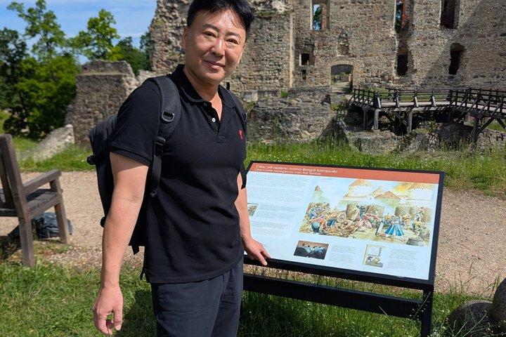 シグルダチェシスとガウジャ国立公園ツアー（リガ発）