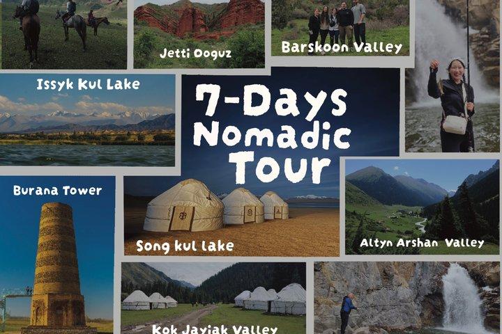 Issyk Kul, Song Kul & Ala kul Lakes & Altyn Arashan（7日間ツアー）