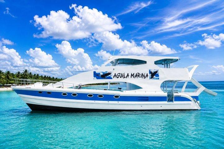 Excursão de barco privativo de luxo para Saona Island – Águila Marina