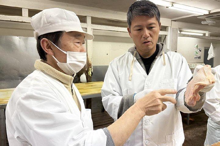 Yakitori School in Kobe Yakitori Isao Experience
