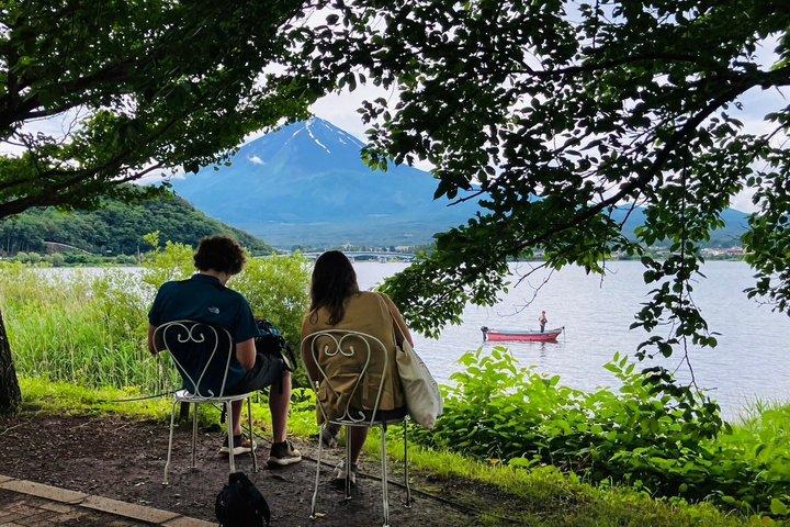 Mt.Fuji, Arakurayama, Fujimichi, Oishi Park, Kawaguchiko desde Tokio