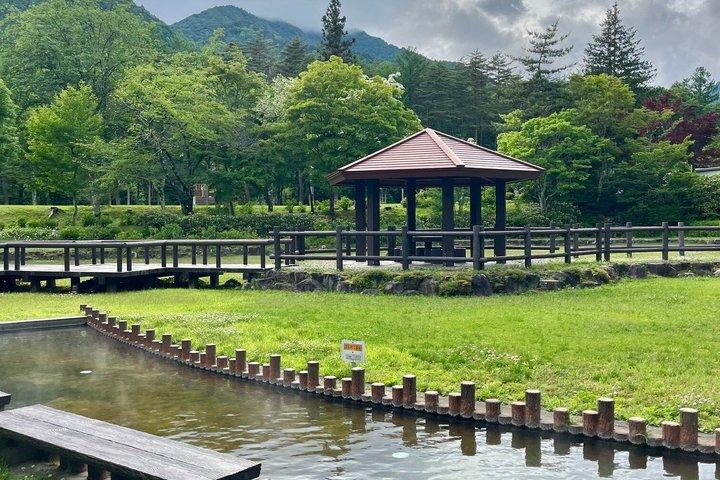 白馬の八方池と温泉を巡る日帰りツアー