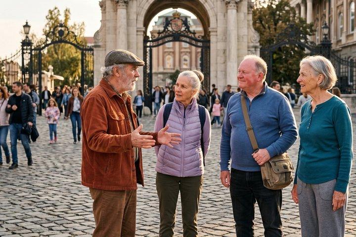 Tour privato a piedi reale nel patrimonio culturale di Budapest