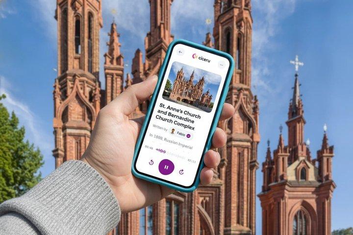 Historia Loop con audio y cuestionario en Vilna Tour autoguiado