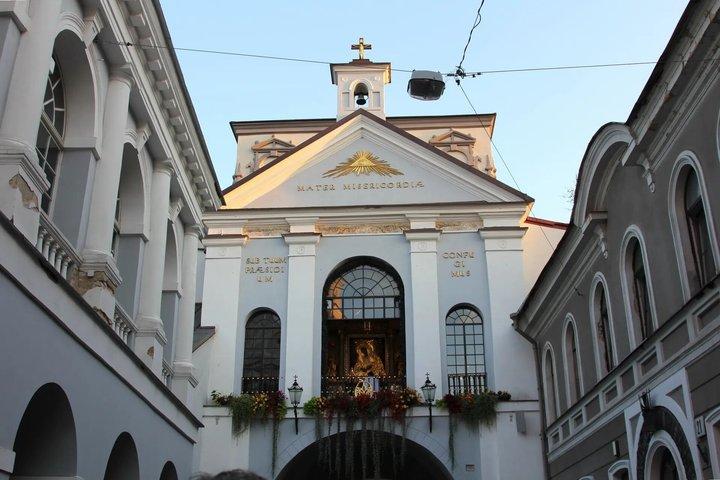 História Loop com áudio e quiz em Vilnius Tour Autoguiado