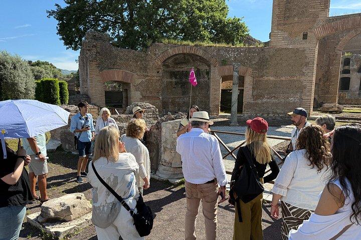 遺産：ローマからのTivoliツアーのVilla d'EsteとHadrian's Villa