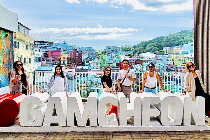 Gamcheon Culture Village, visite du marché de Jagalchi