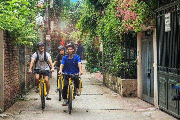 Hanoi Bike Tour: Ruínas Escondidas, Red River Banks e Mercados Locais