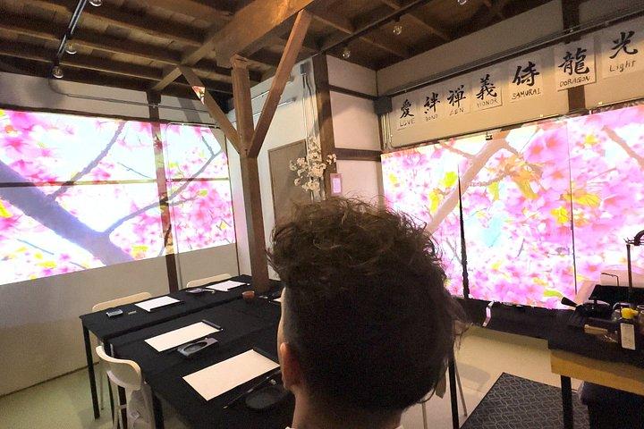 Immersive Japanese Calligraphy Experience near Tokyo Skytree