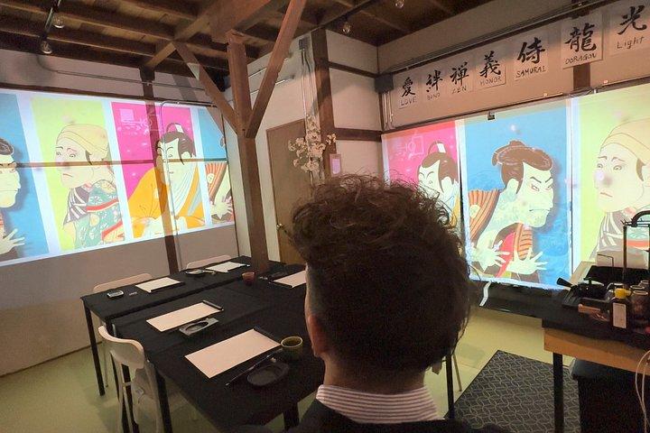Immersive Japanese Calligraphy Experience near Tokyo Skytree