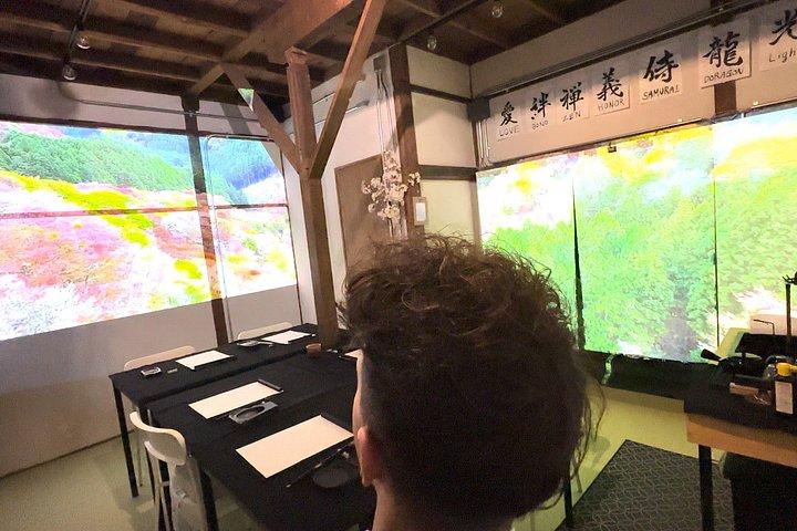 Immersive Japanese Calligraphy Experience near Tokyo Skytree