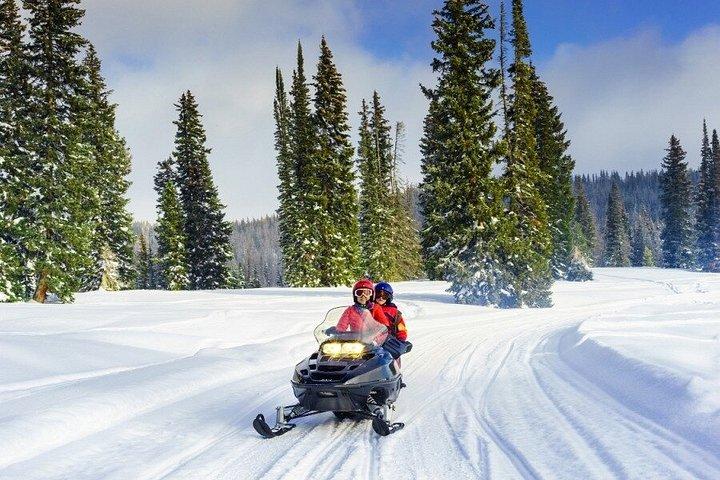 セロ・オットーでのスノーモービルと雪上アドベンチャー