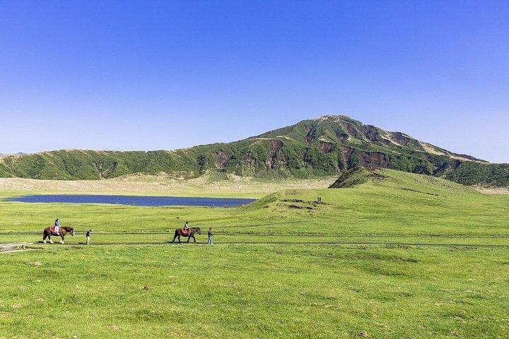 草千里で福岡から行く阿蘇山火山＆黒川温泉の旅