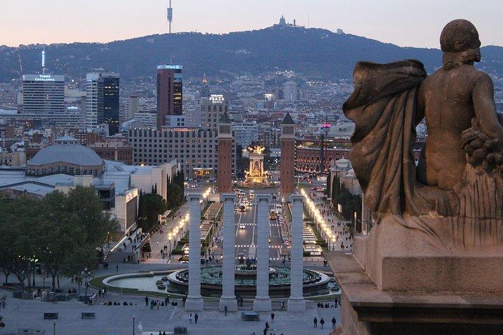 Barcelona: Oude Stad, Montjuic Kasteel, Kabelbaan Kleine Groepstour
