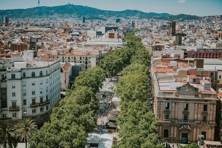 Barcelona: Oude Stad, Montjuic Kasteel, Kabelbaan Kleine Groepstour