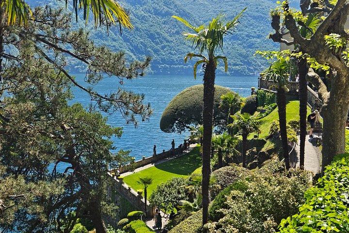 Lake Como: Villa Balbianello & Bellagio by private Boat & Ferry