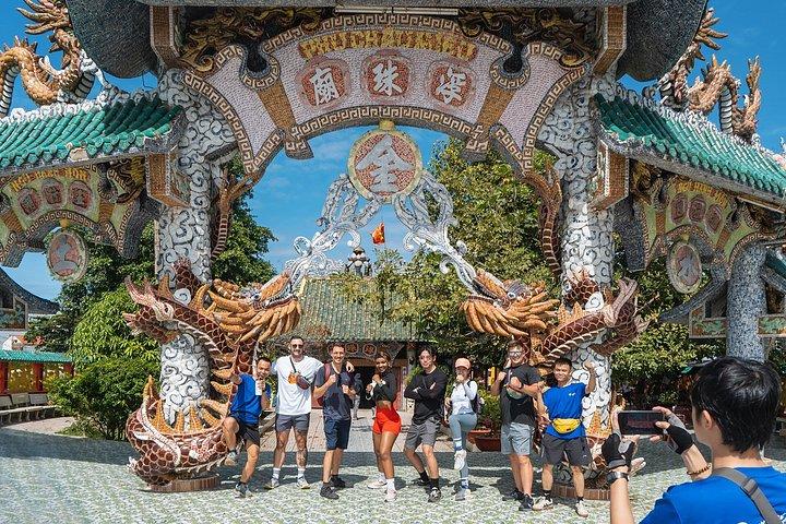 サイゴンバイクツアー：隠れた電車通り、ボート＆水上寺院