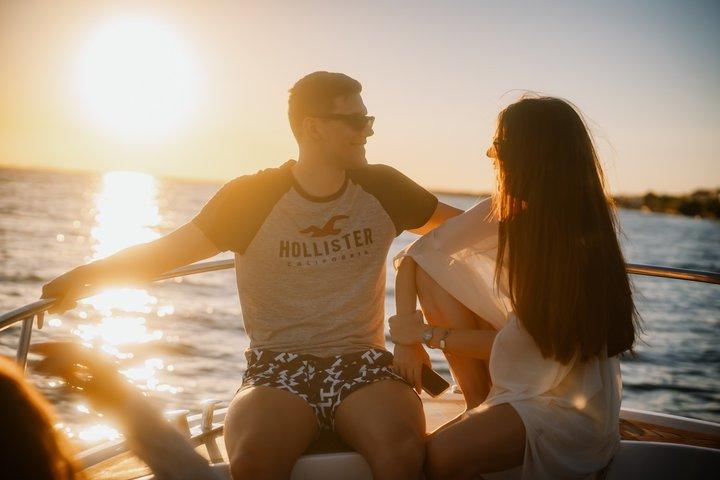 Zwemervaring bij zonsondergang vanuit Zadar