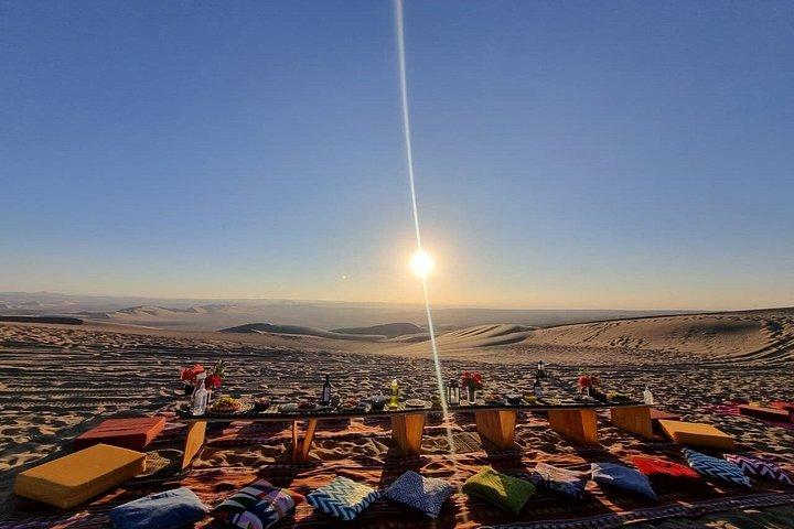Buggy and Sandboarding and Sunset Picnic