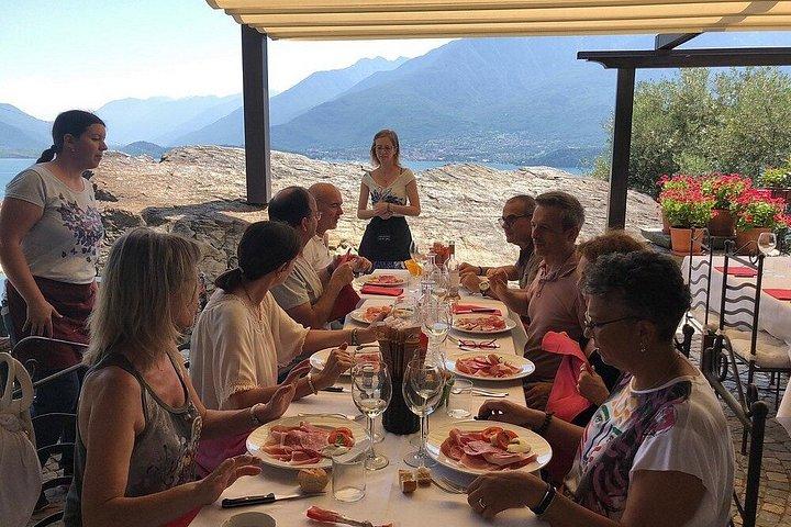Domaso: Weinprobe im Weingut am Comer See