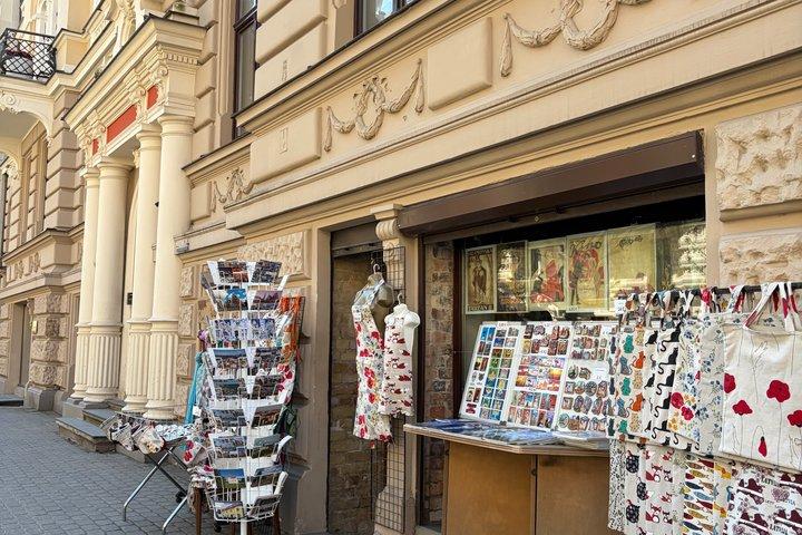 Visite à vélo de Riga au-delà de la vieille ville Art nouveau et culture urbaine