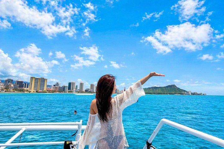 【無料送迎付き】ワイキキ・タートルキャニオン・シュノーケリング＆6種類のマリンアクティビティ