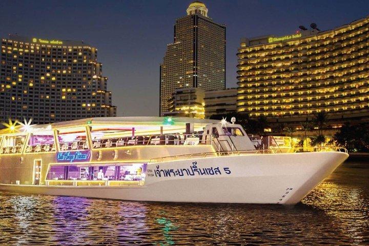 Crucero por Bangkok con puesta de sol Chao Phraya Princess