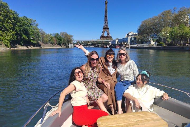 Paris Private Seine River Cruise with your Captain Guide