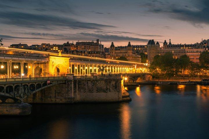 Visite en voiture de Paris Night Lights