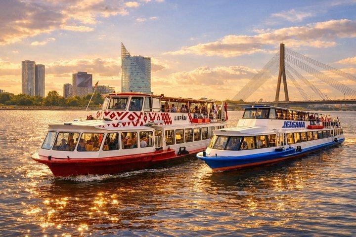 Croisière Panorama Top City avec Bar et WiFi en bateau Jelgava/Liepaja