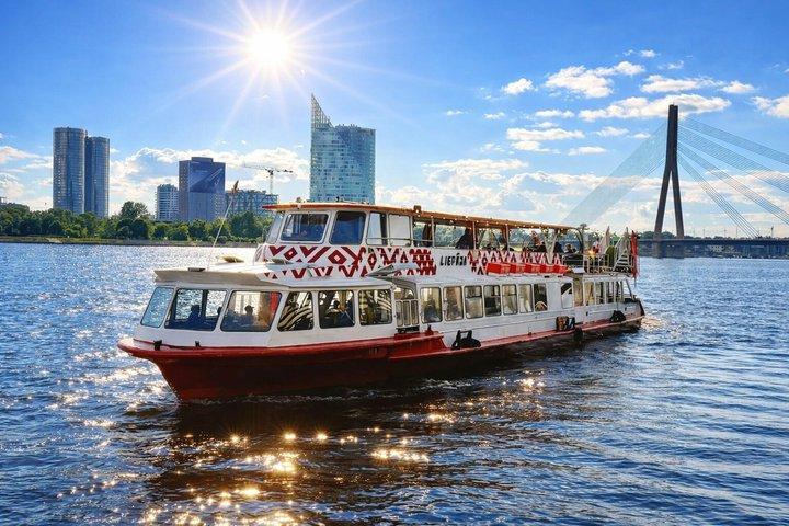 Croisière Panorama Top City avec Bar et WiFi en bateau Jelgava/Liepaja