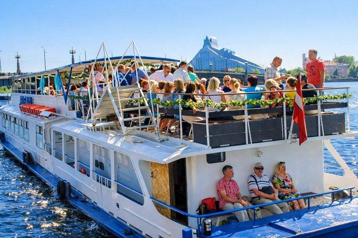 Croisière Panorama Top City avec Bar et WiFi en bateau Jelgava/Liepaja