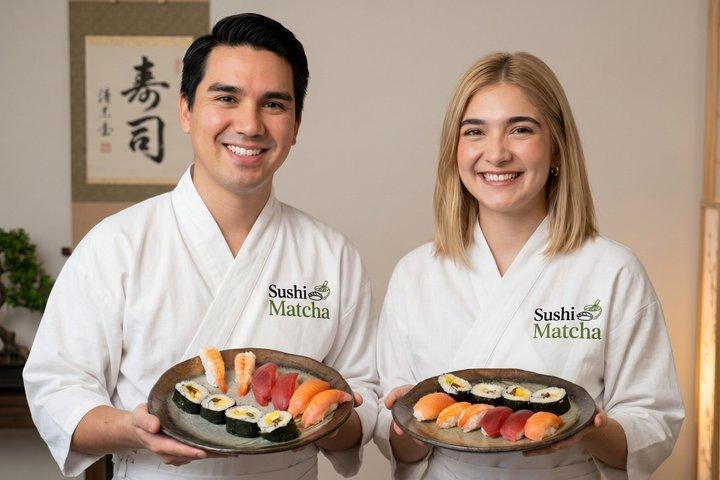 浅草東京寿司作り教室：日本酒の儀式＆泡立て器抹茶