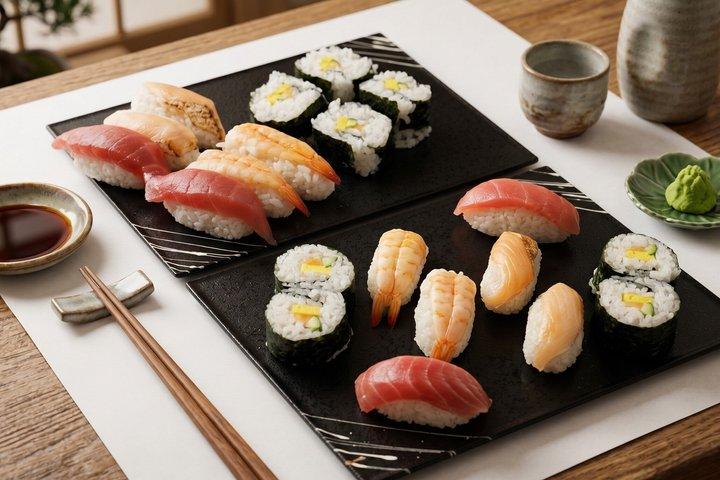 浅草東京寿司作り教室：日本酒の儀式＆泡立て器抹茶
