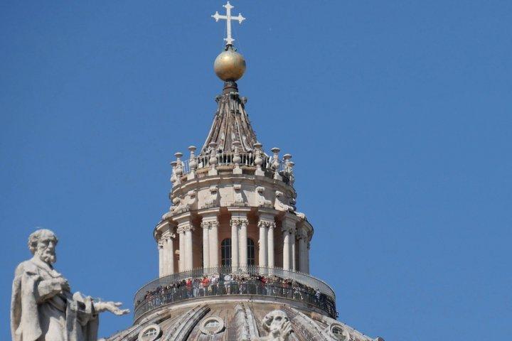 Rome St. Peter's Basilica Entrada Hosted com acesso à cúpula