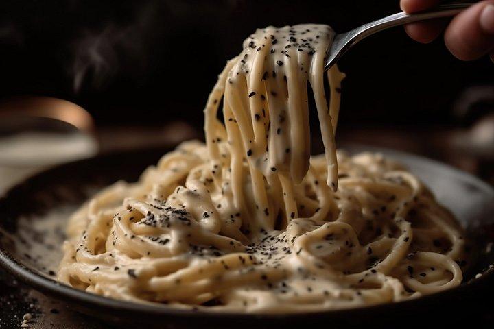 ローマ料理教室フレッシュパスタとティラミス体験