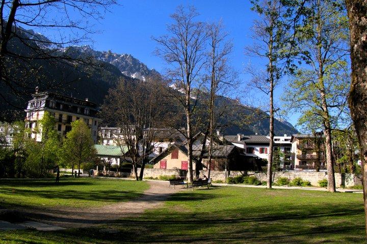Pilates-Kurse in Chamonix: Im Freien mit Blick auf den Mont Blanc
