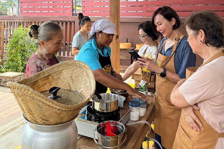 バンタオプーケットのタイ料理教室とマーケットツアーオプション