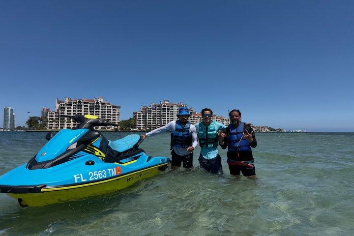 Visite guidée de Miami en jet ski Biscayne Bay Adventure