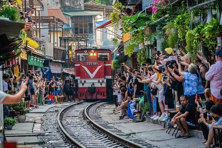 Tour por la ciudad de Hanoi : Privado 4 - Hora Personalizado con Train Street