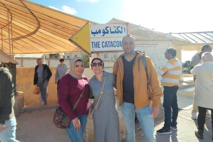 Alexandria Port Catacombs Citadel and Library Tour VIP