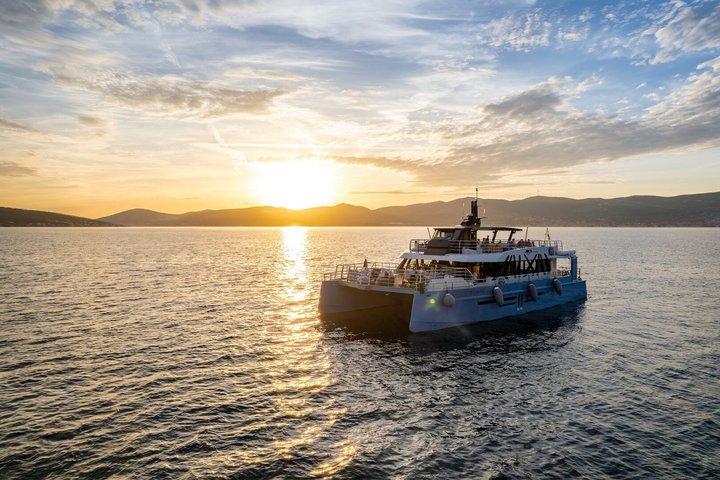 Tramonto di lusso e crociera serale a Spalato