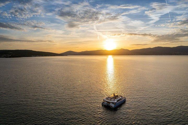 Tramonto di lusso e crociera serale a Spalato