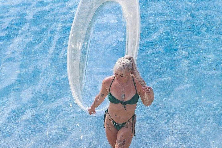 オチョ・リオス・ジャマイカでのクリアカヤック撮影